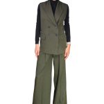Women's jacket vest VICOLO khaki green