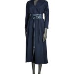 Women's long dress IMPERIAL dark blue