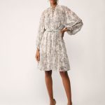 Women's looser cut IMPERIAL mini dress with floral print