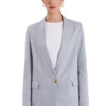 Women's striped jacket VICOLO gray