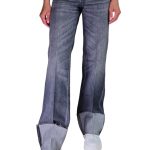 Women's wide jeans VICOLO gray