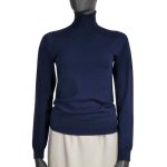 KONTATTO women's turtleneck dark blue