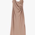 Elegant party dress IMPERIAL, old pink