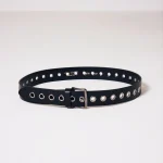 Leather belt VICOLO black