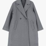 Women's short transitional coat IMPERIAL gray