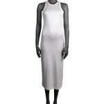 Lurex silver dress covered by VICOLO