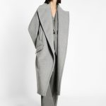 Women's oversize IMPERIAL gray winter coat