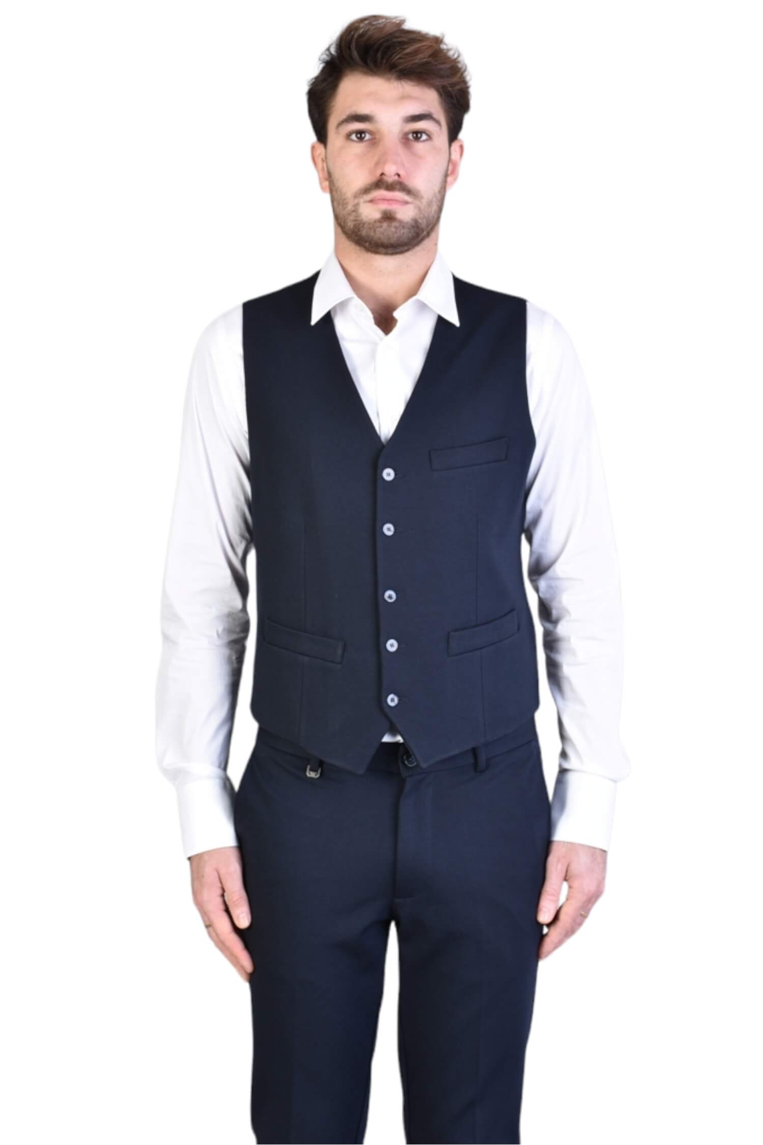 Men's suit vest brand Xagon dark blue 1