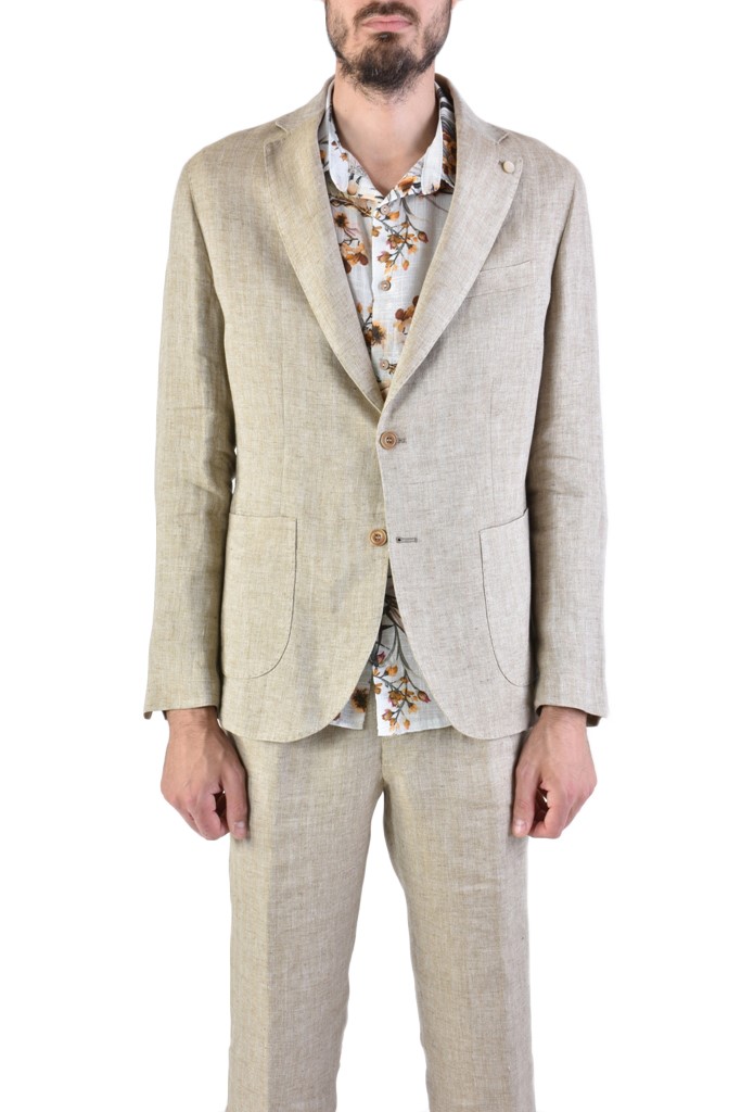 Men's linen jacket XAGON MAN beige 2