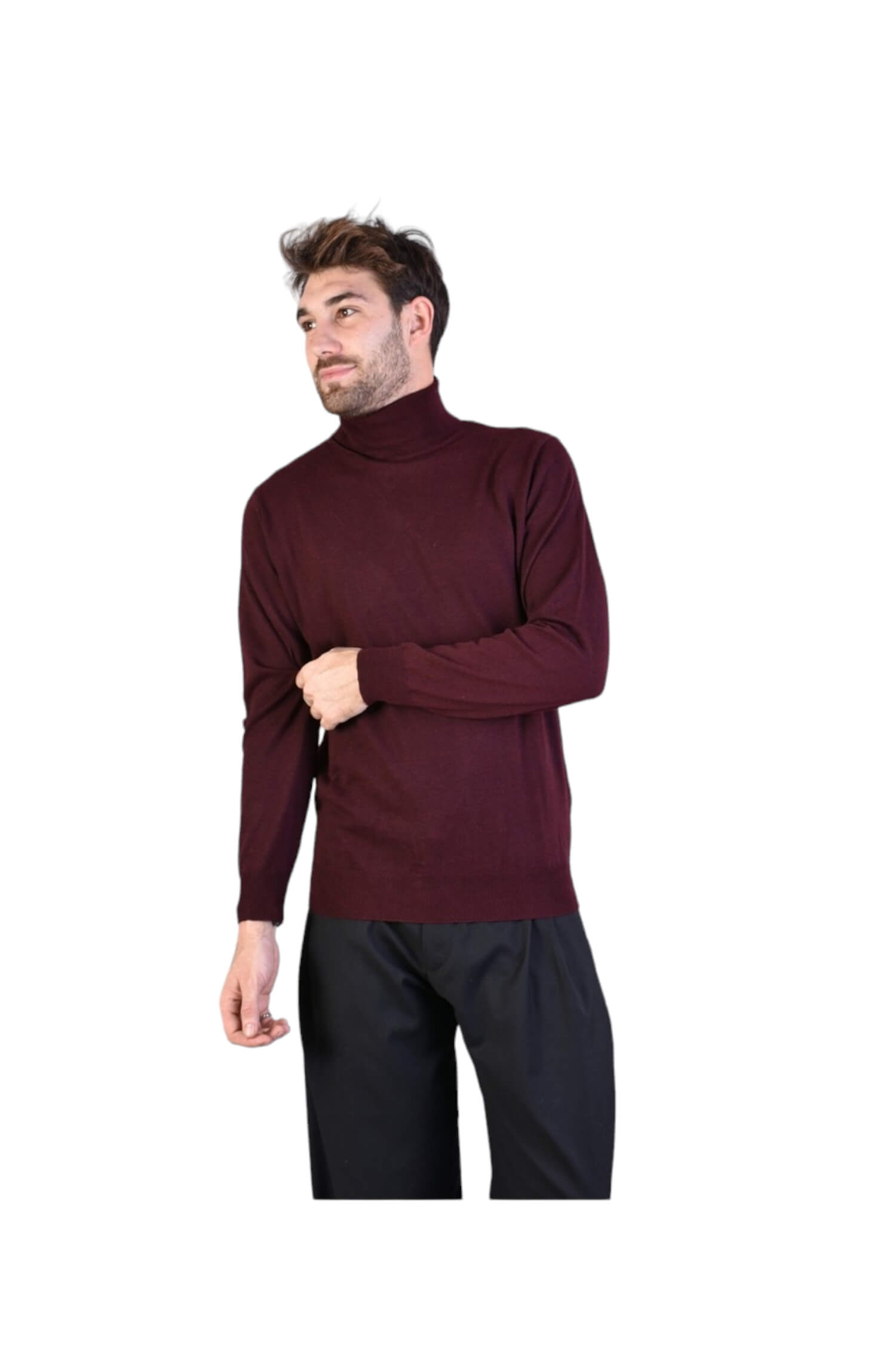 Men's turtleneck XAGON MAN burgundy 1