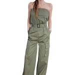 Women's overall VICOLO green