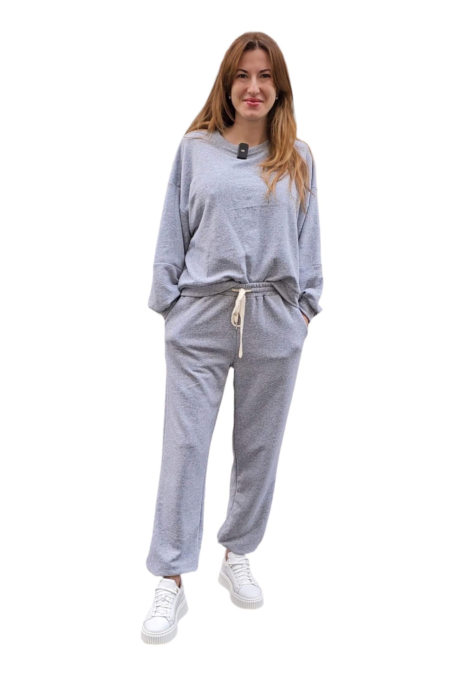 Women's sweatpants KONATTO gray