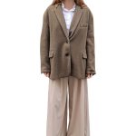 Women's oversize jacket VICOLO green