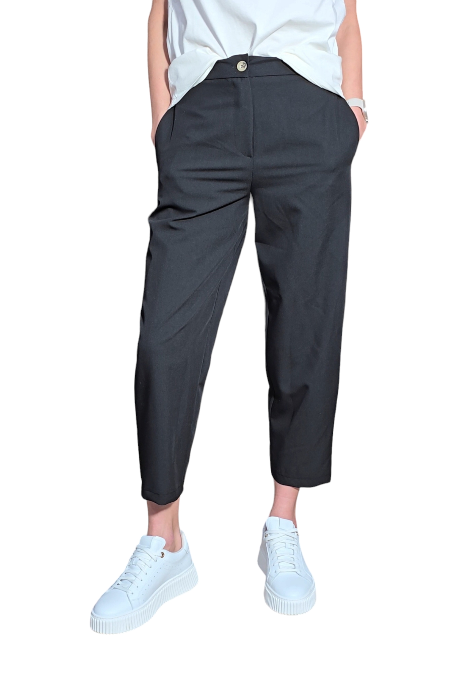 Women's summer pants VICOLO black