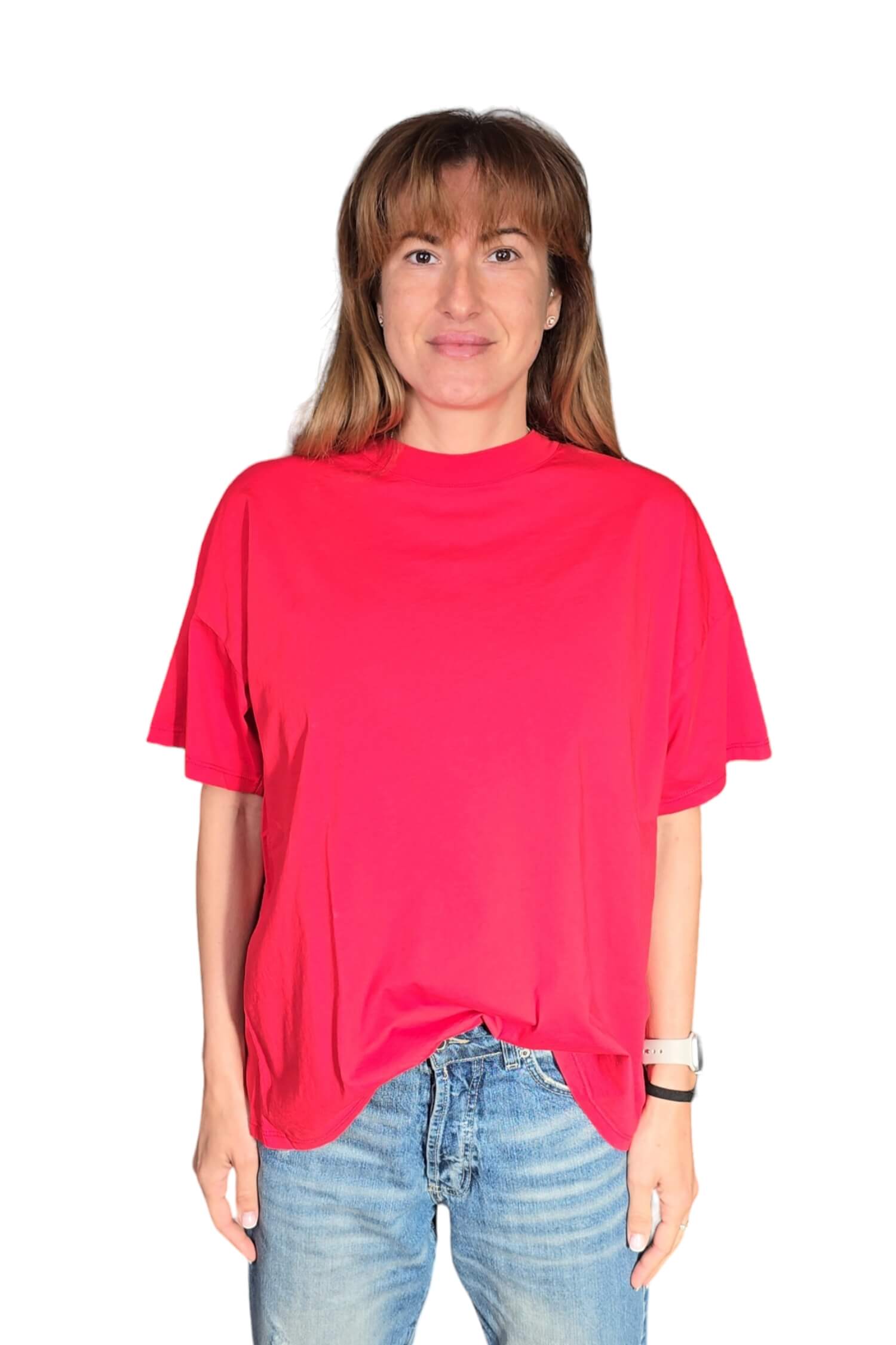 Women's T-shirt VICOLO red