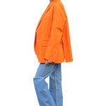 Women's summer oversized jacket VICOLO orange