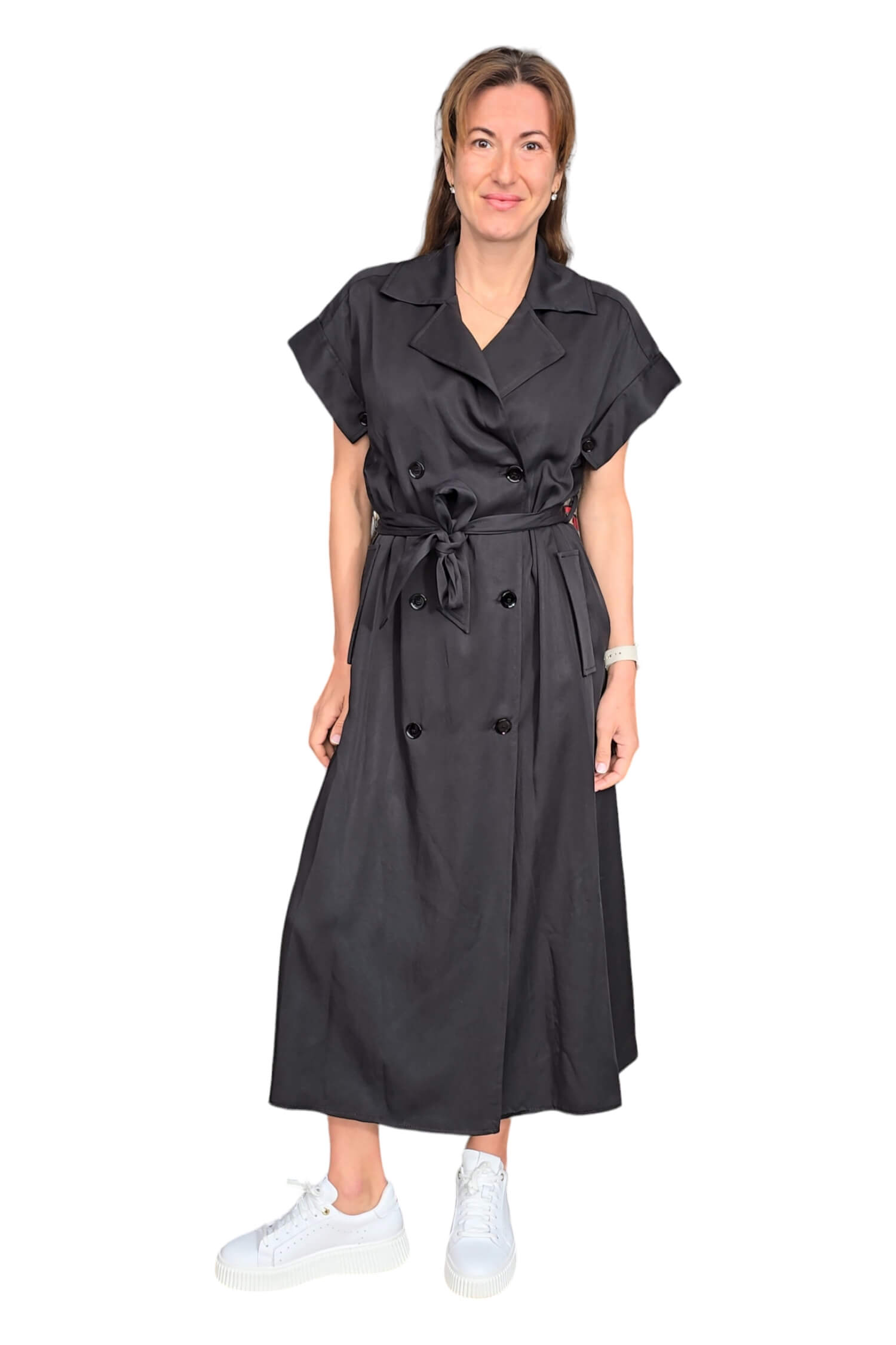 Women's elegant summer dress IMPERIAL black