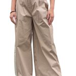 Women's wide trousers VICOLO beige