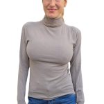 Women's turtleneck KONTATTO brown