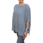 Women's knitted sweater KONTATTO gray