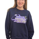 Women's oversize sweatshirt VICOLO blue