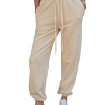 KONATTO beige women's sweatpants