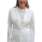 Women's sports jacket VICOLO white