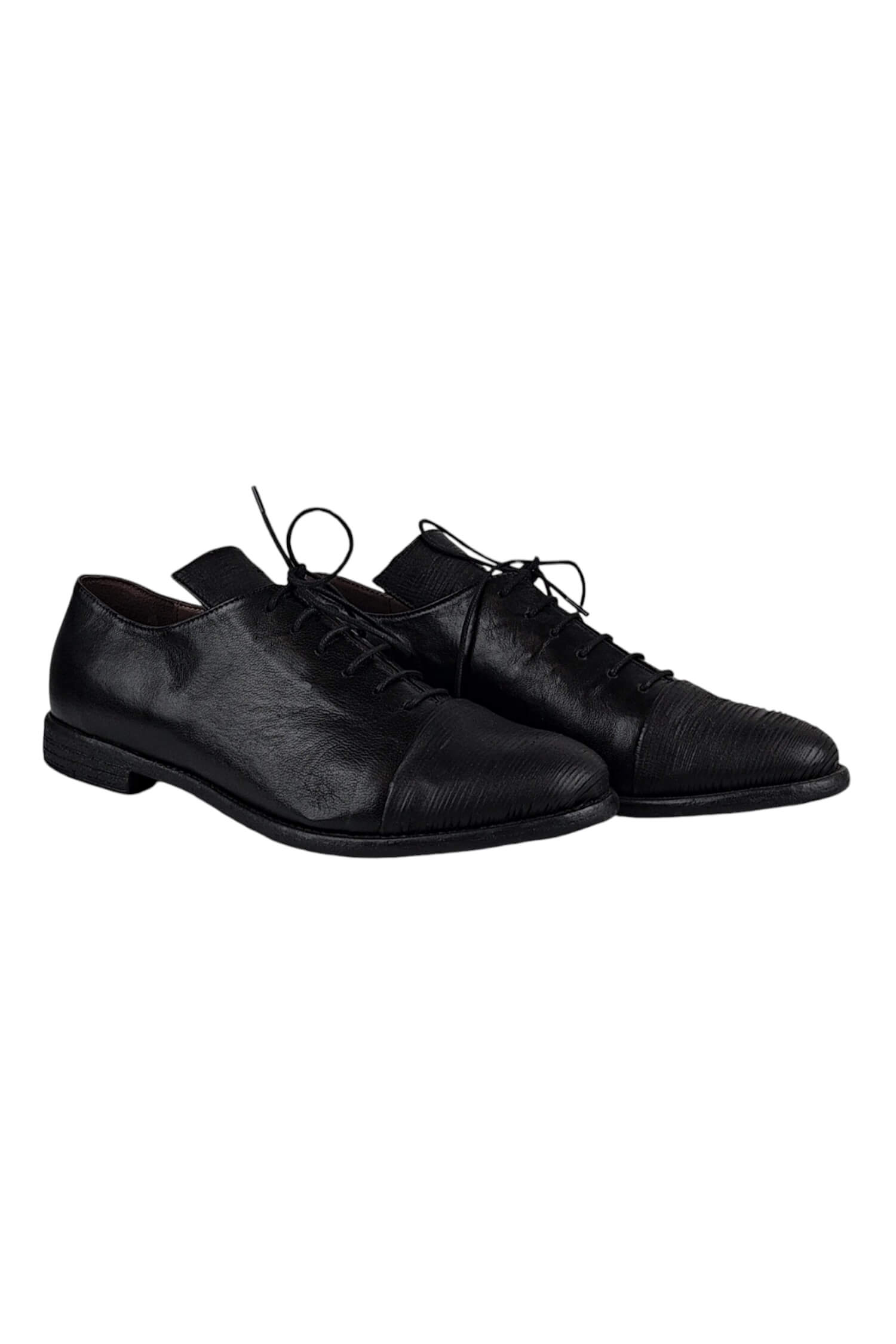 Men's leather elegant shoes brand LE BOHÉMIEN black