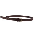Women's leather belt VICOLO brown