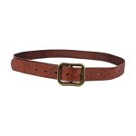 Women's leather belt VICOLO brown
