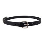 Women's leather belt VICOLO black