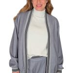 Women's bomber jacket IMPERIAL gray