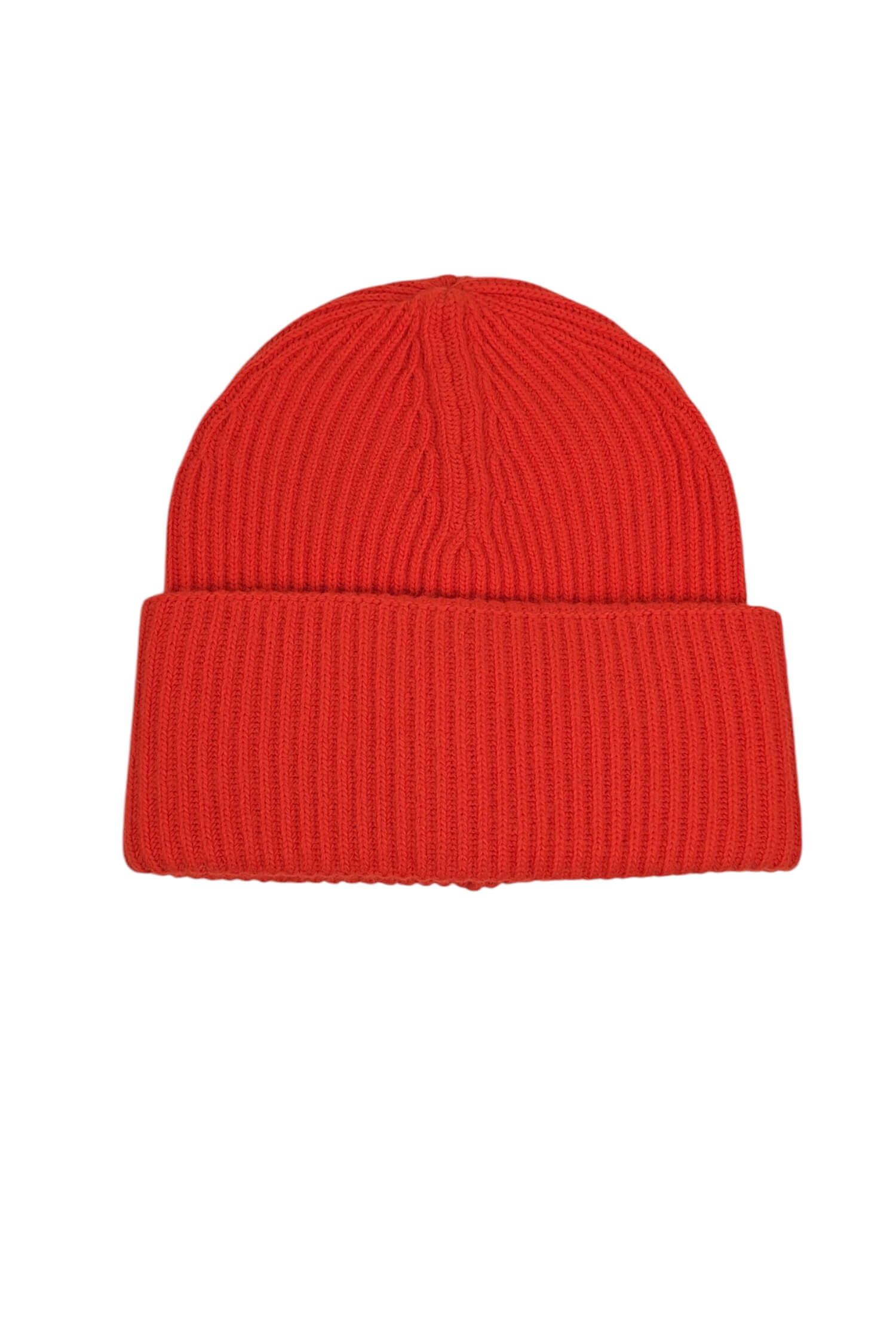 Women's cashmere hat VICOLO orange (cashmere blend)