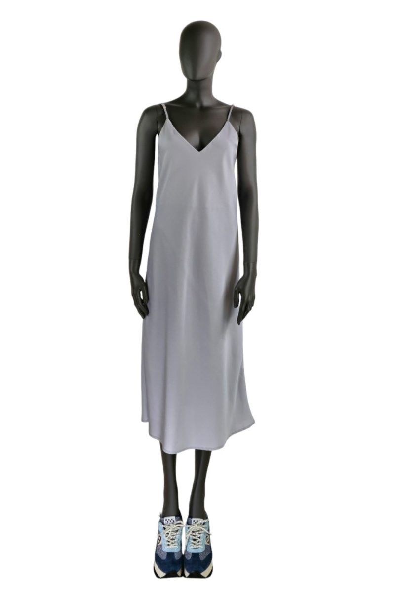 Satin dress VICOLO gray