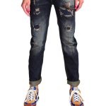 Women's slim fit jeans XAGON MAN black
