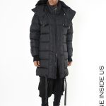 Men's winter jacket LA HAINE INSIDE US black