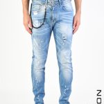 Men's slim fit jeans XAGON MAN blue