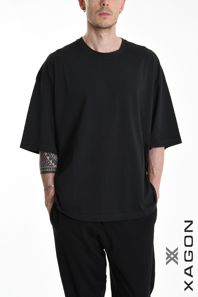 Men's T-shirt with short sleeves XAGON MAN black