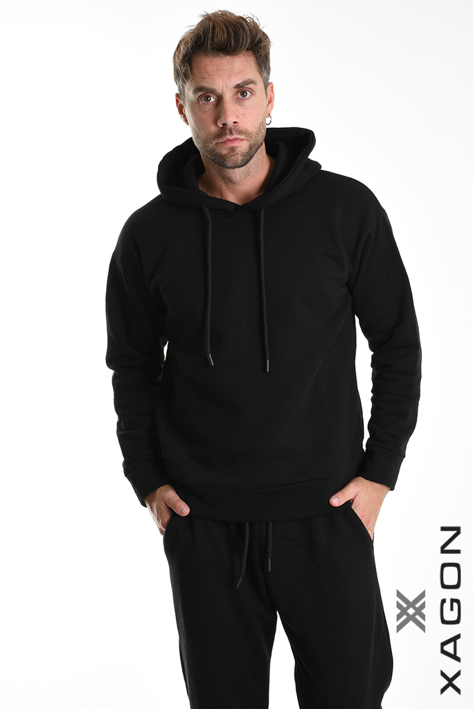 Men's hoodie XAGON MAN black