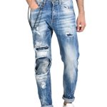 Men's jeans brand XAGON MAN blue UMR150