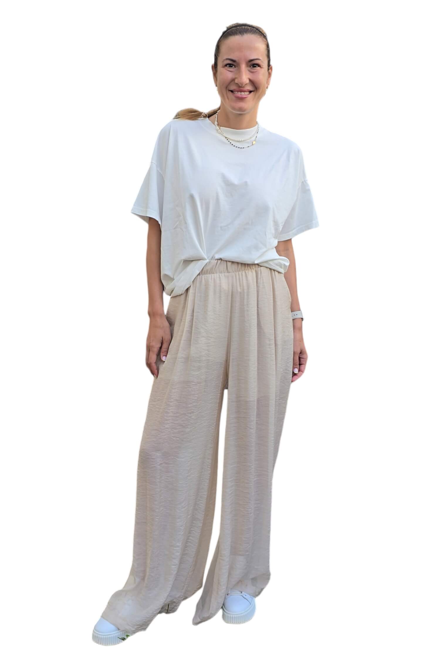 Women's summer pants IMPERIAL beige